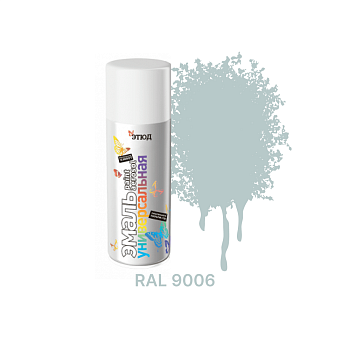 Эмаль ЭТЮД универсальная 9006 СЕРЕБРИСТАЯ в аэроз. 400/520мл